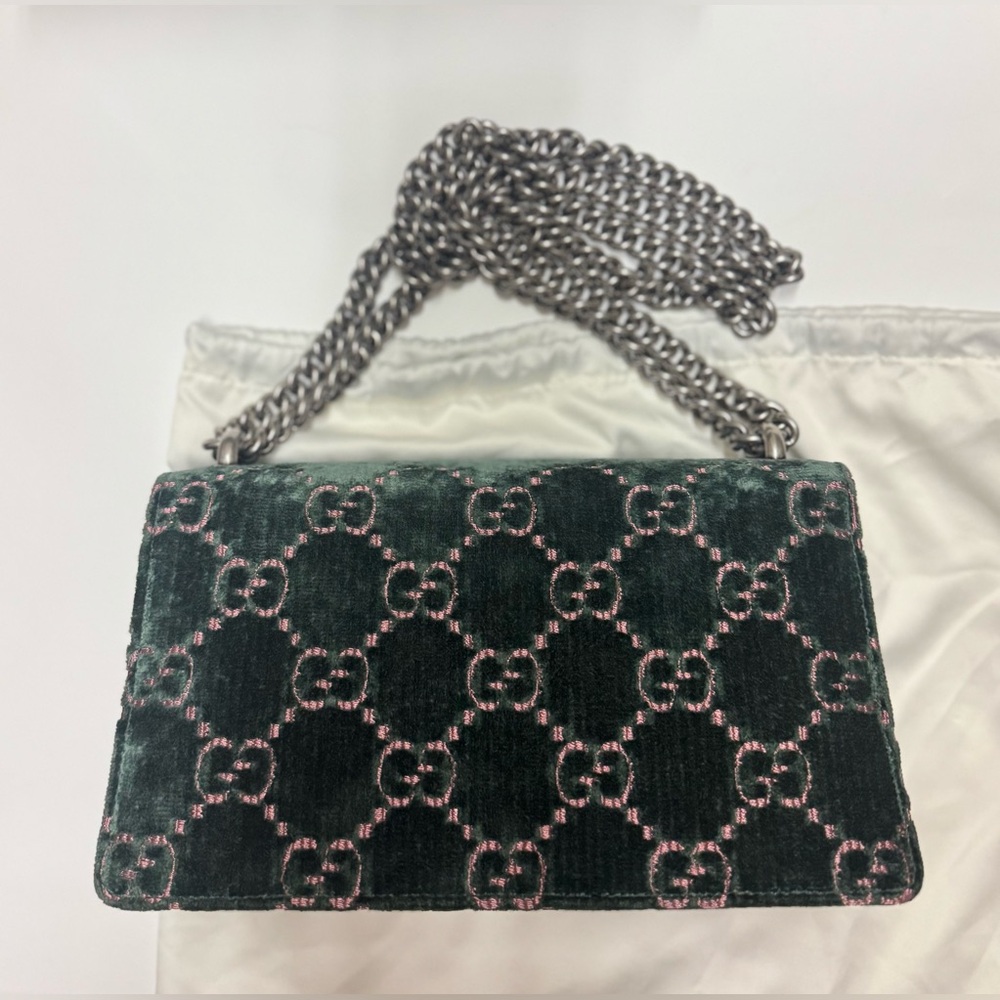 🔥Limited Edition Gucci Velvet Dionysus Small - Picture 12 of 15